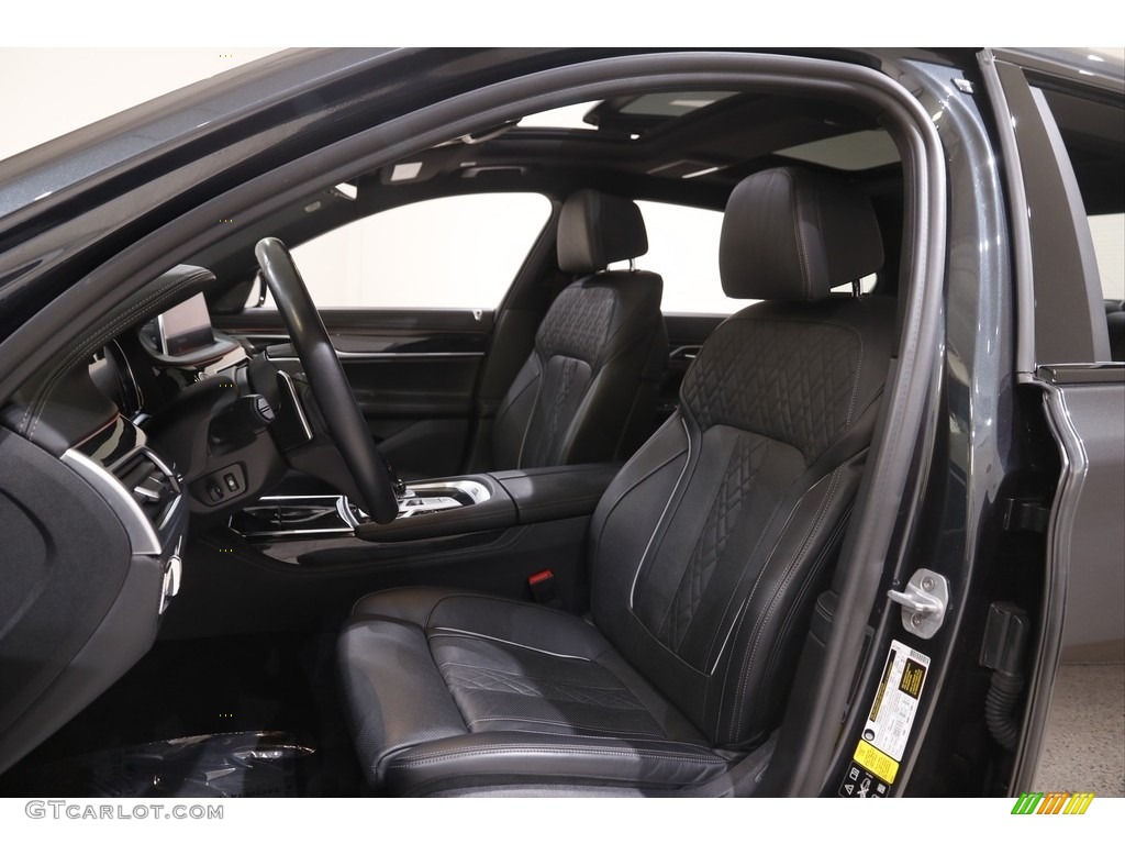 2019 7 Series 750i xDrive Sedan - Singapore Gray Metallic / Black photo #5