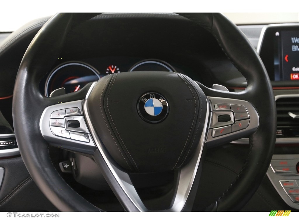 2019 7 Series 750i xDrive Sedan - Singapore Gray Metallic / Black photo #7