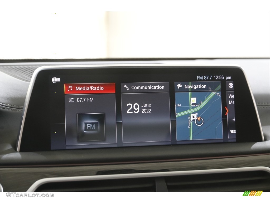 2019 7 Series 750i xDrive Sedan - Singapore Gray Metallic / Black photo #10