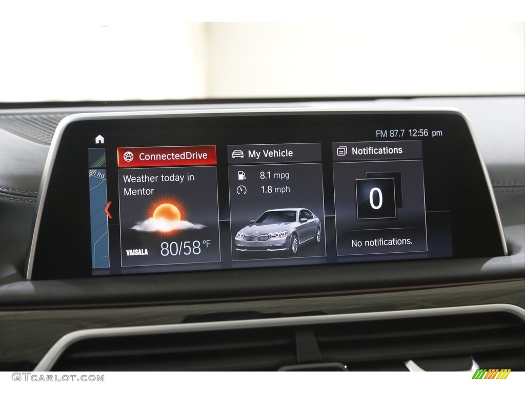 2019 7 Series 750i xDrive Sedan - Singapore Gray Metallic / Black photo #11