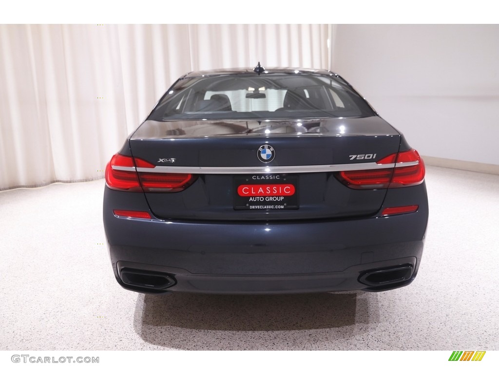 2019 7 Series 750i xDrive Sedan - Singapore Gray Metallic / Black photo #23