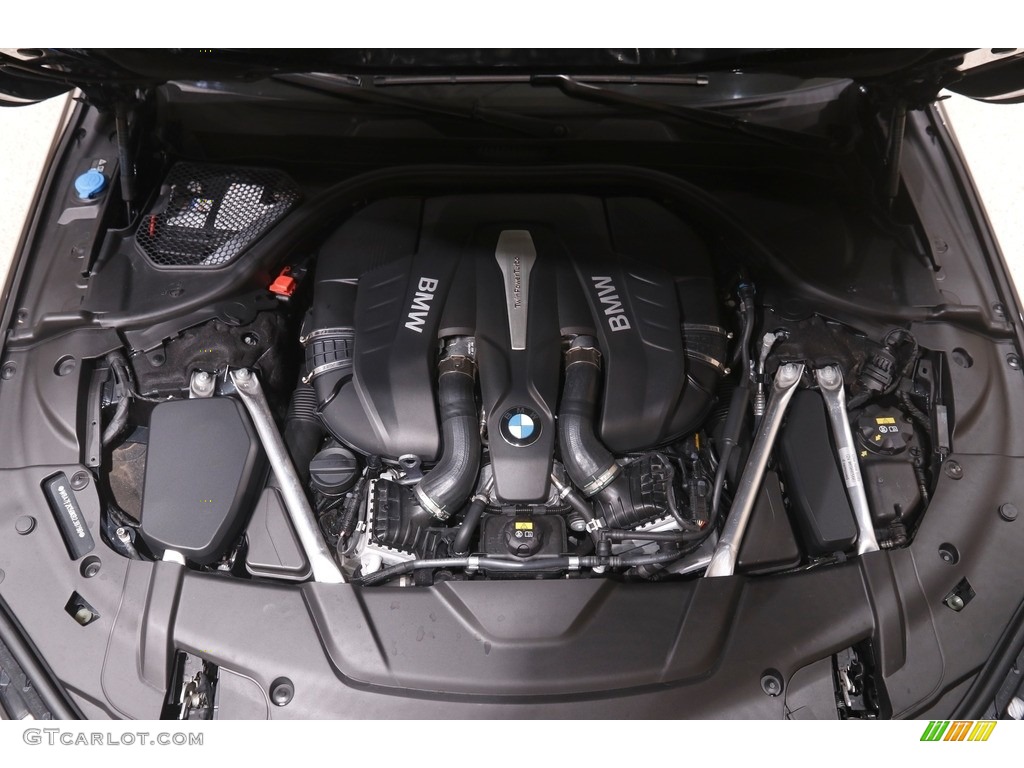 2019 7 Series 750i xDrive Sedan - Singapore Gray Metallic / Black photo #24
