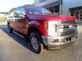 2019 Ruby Red Ford F350 Super Duty Lariat Crew Cab 4x4  photo #8