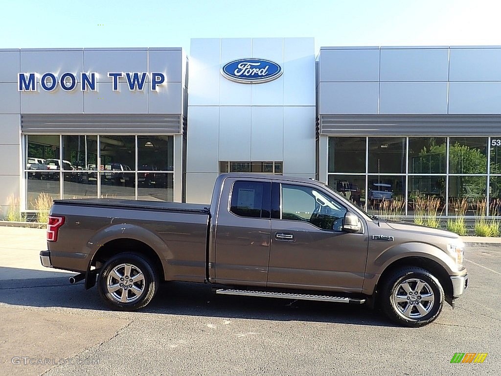 2018 F150 XLT SuperCab - Lead Foot / Earth Gray photo #1