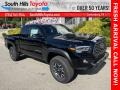 2022 Midnight Black Metallic Toyota Tacoma TRD Off Road Double Cab 4x4  photo #1