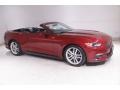 2017 Ruby Red Ford Mustang EcoBoost Premium Convertible  photo #1