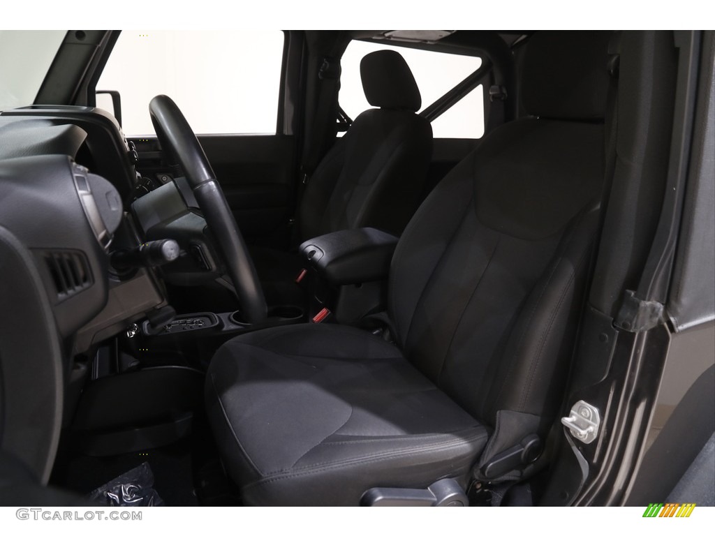 2018 Wrangler Sport 4x4 - Granite Crystal Metallic / Black photo #5