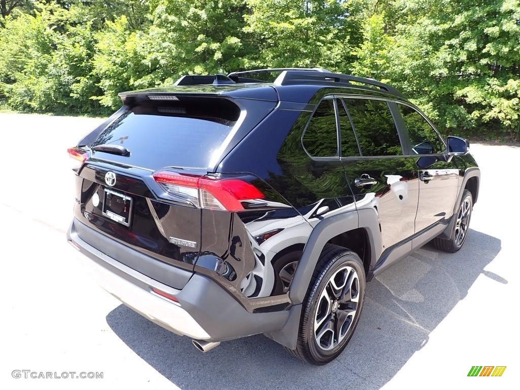 2021 RAV4 Adventure AWD - Midnight Black Metallic / Black photo #4