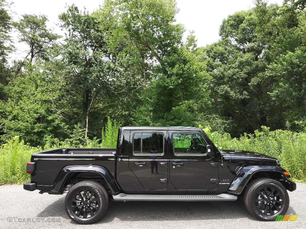 Black 2022 Jeep Gladiator High Altitude 4x4 Exterior Photo #144481510