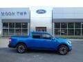 Velocity Blue 2022 Ford Maverick Lariat AWD