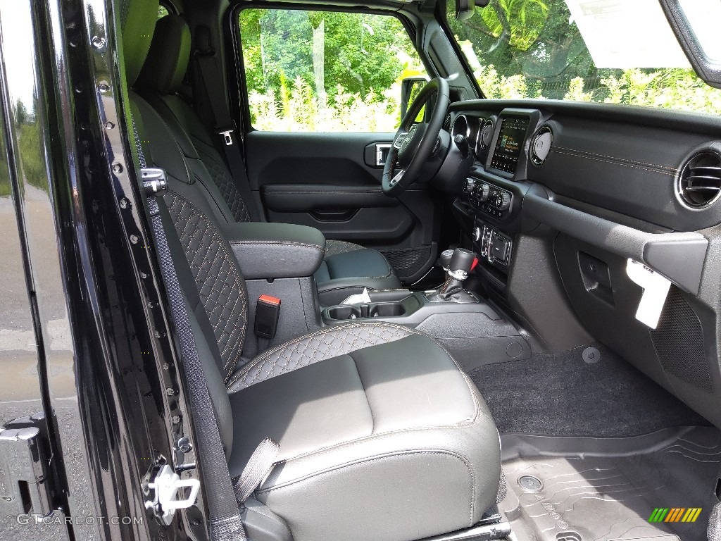 Black Interior 2022 Jeep Gladiator High Altitude 4x4 Photo #144481780