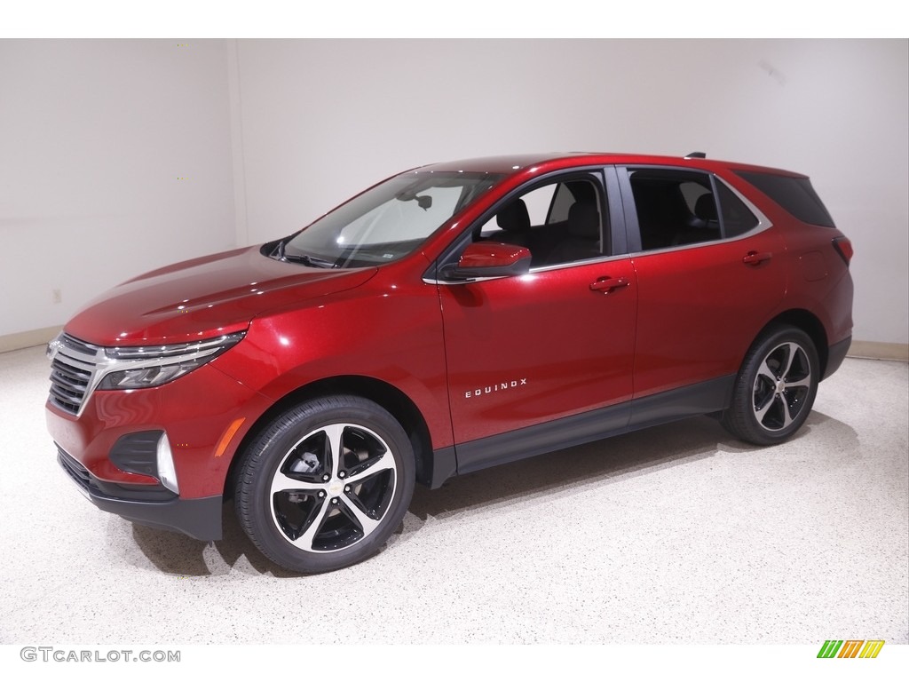 2022 Equinox LT AWD - Cherry Red Tintcoat / Jet Black photo #3