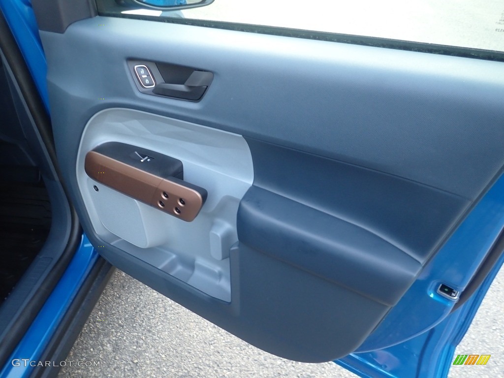2022 Ford Maverick Lariat AWD Desert Brown Door Panel Photo #144482035