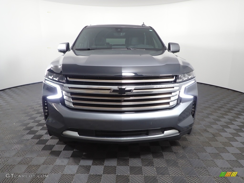 2021 Suburban High Country 4WD - Satin Steel Metallic / Jet Black photo #8