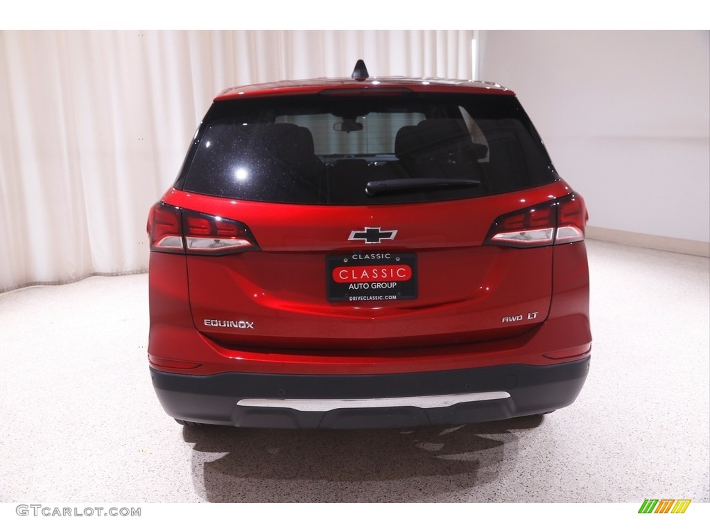 2022 Equinox LT AWD - Cherry Red Tintcoat / Jet Black photo #18