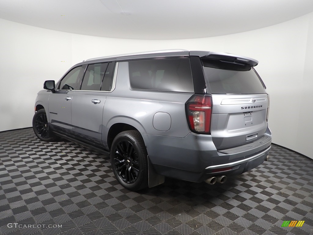 2021 Suburban High Country 4WD - Satin Steel Metallic / Jet Black photo #10