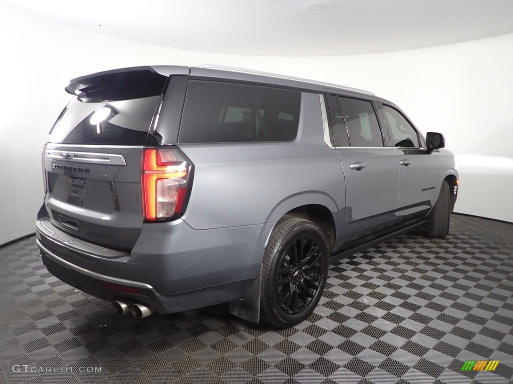 2021 Suburban High Country 4WD - Satin Steel Metallic / Jet Black photo #14