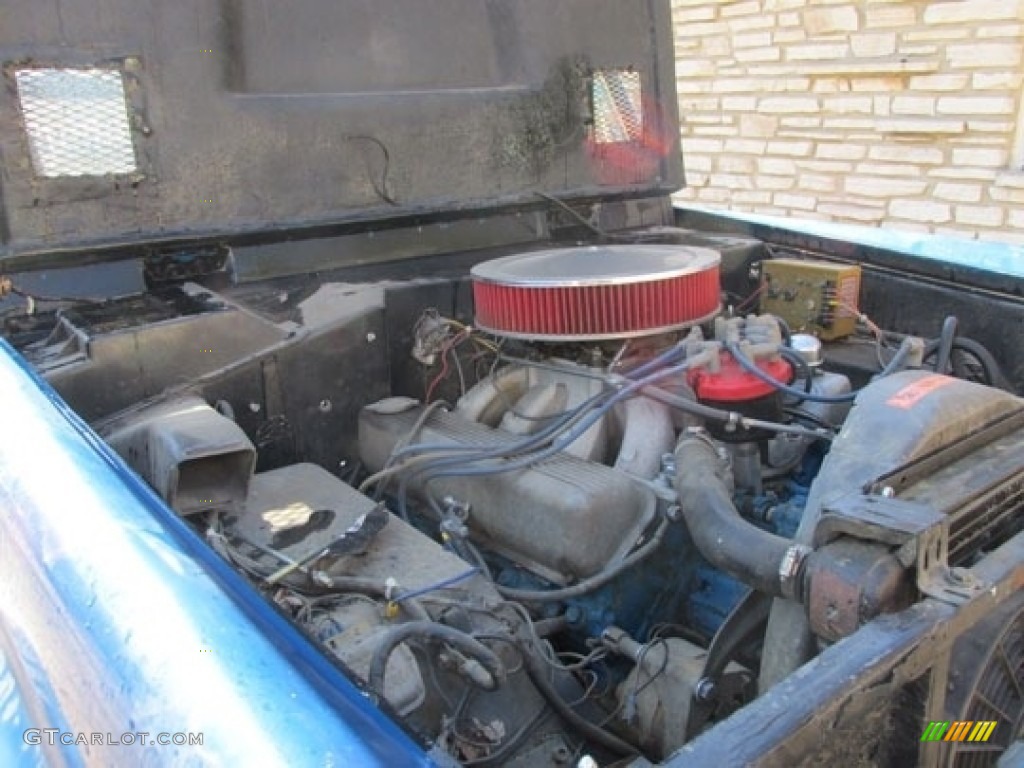 1970 Bronco Sport Wagon - Blue / Blue photo #3