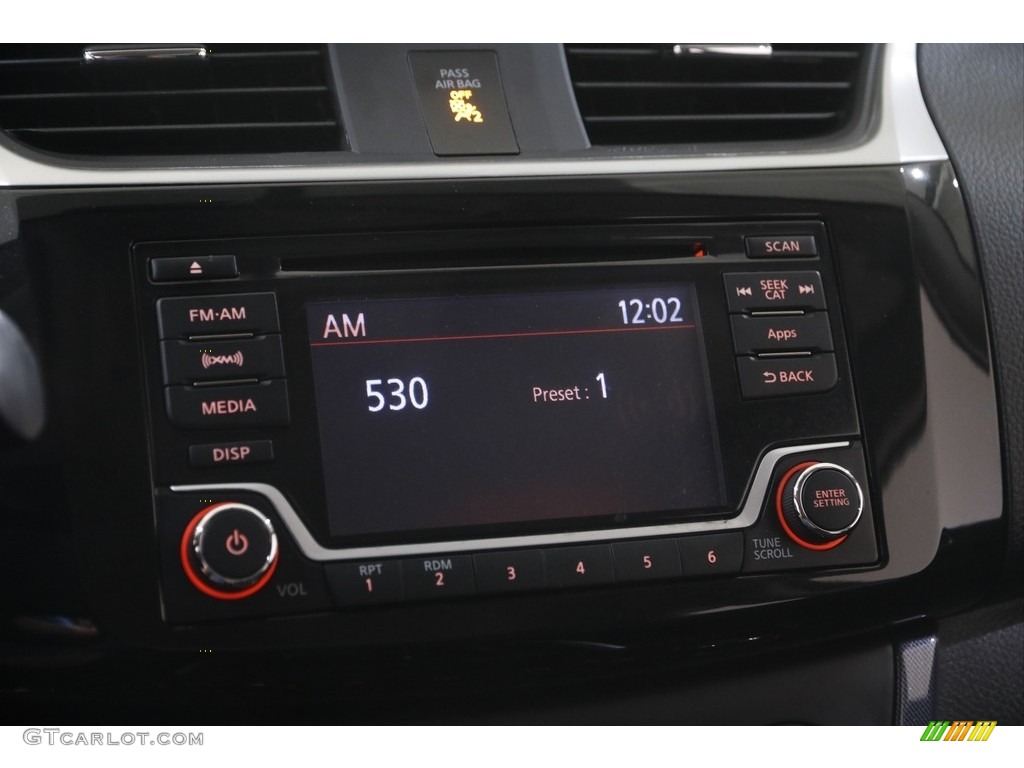 2016 Sentra S - Super Black / Charcoal photo #10