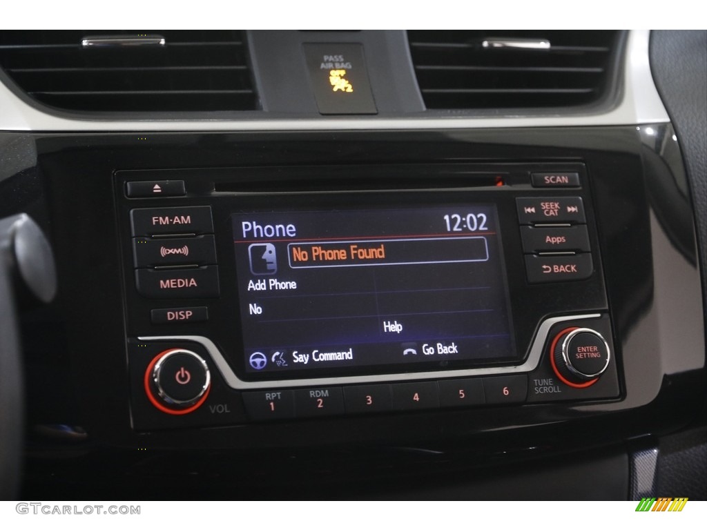 2016 Sentra S - Super Black / Charcoal photo #11