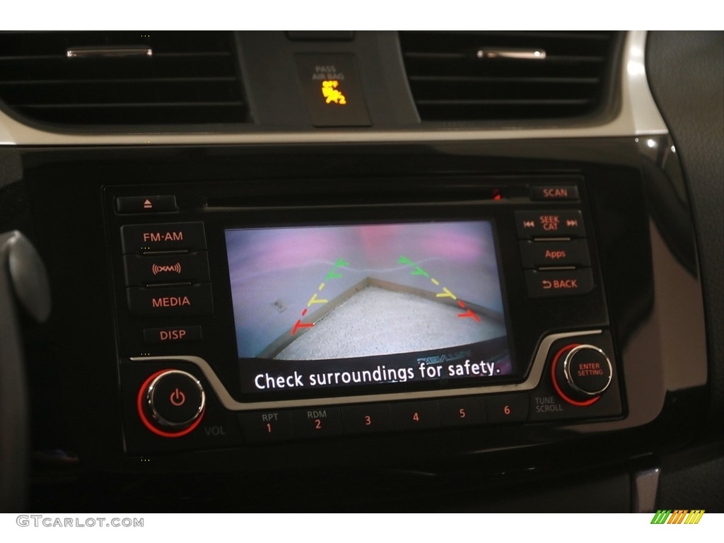 2016 Sentra S - Super Black / Charcoal photo #12