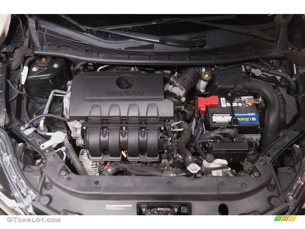 2016 Sentra S - Super Black / Charcoal photo #19