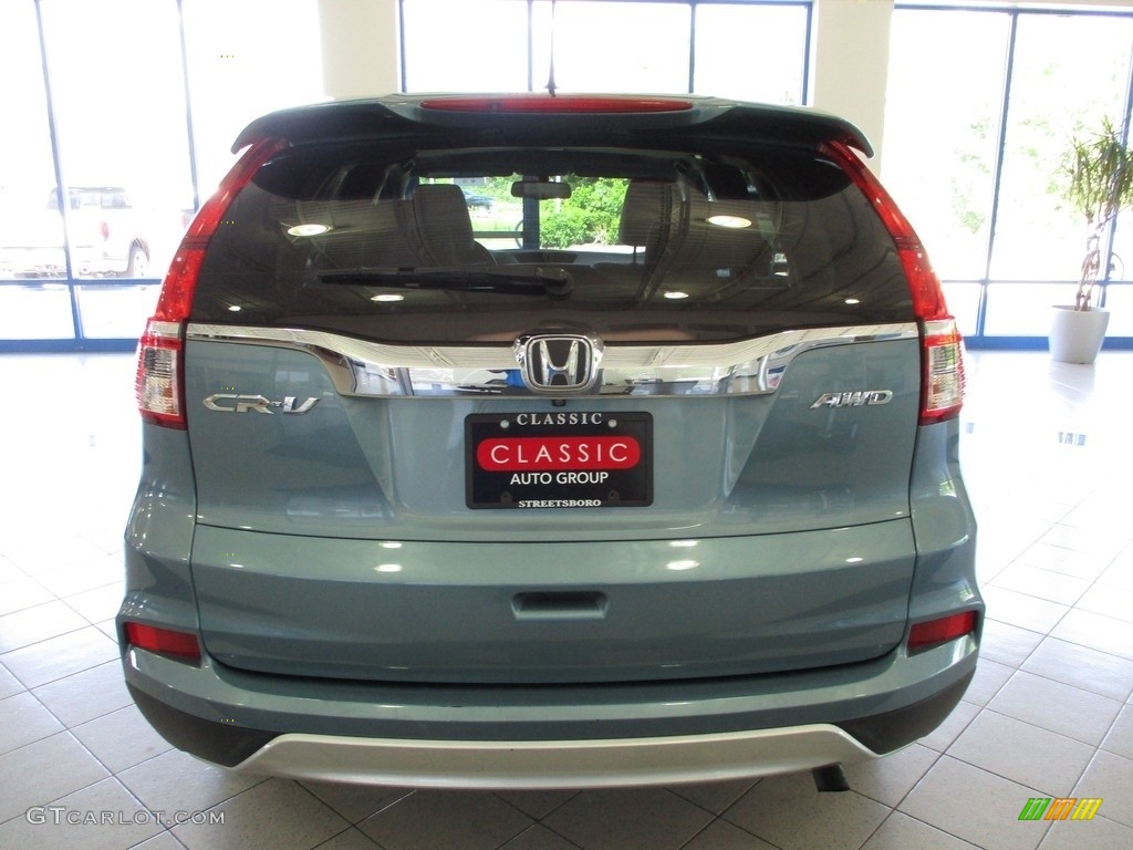 2016 CR-V EX-L AWD - Mountain Air Metallic / Beige photo #7
