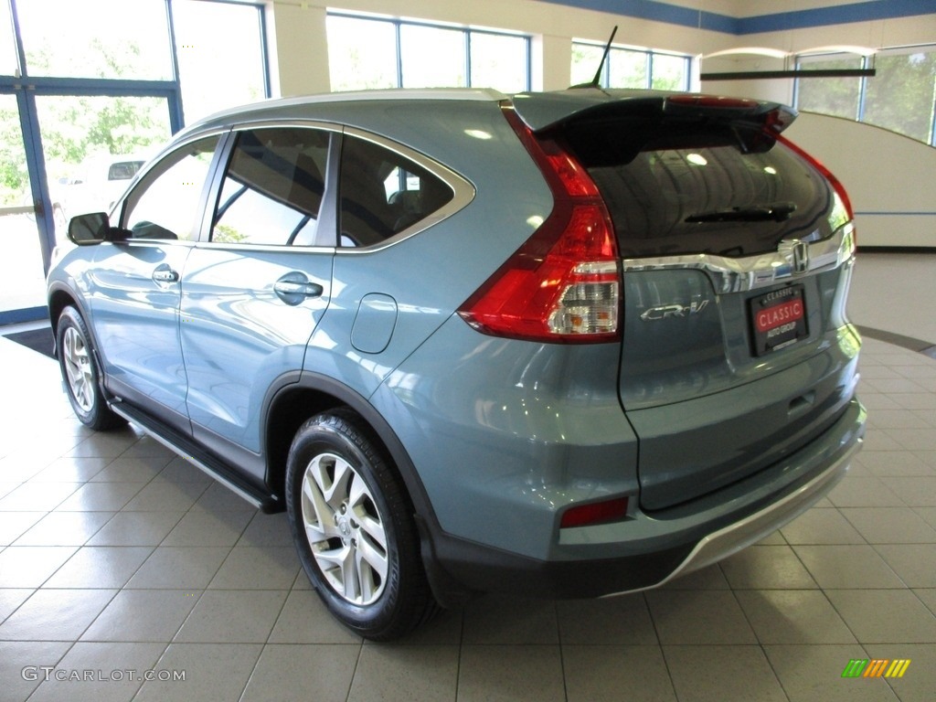 2016 CR-V EX-L AWD - Mountain Air Metallic / Beige photo #8