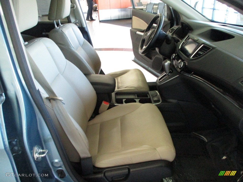 2016 CR-V EX-L AWD - Mountain Air Metallic / Beige photo #15