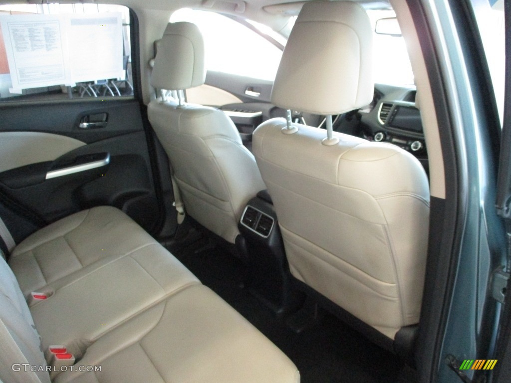 2016 CR-V EX-L AWD - Mountain Air Metallic / Beige photo #18