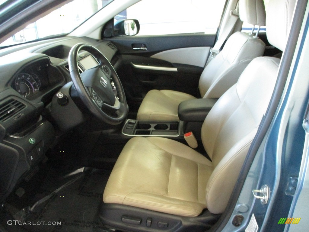 2016 CR-V EX-L AWD - Mountain Air Metallic / Beige photo #27