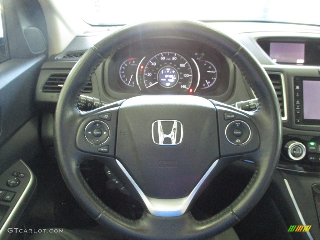 2016 CR-V EX-L AWD - Mountain Air Metallic / Beige photo #29