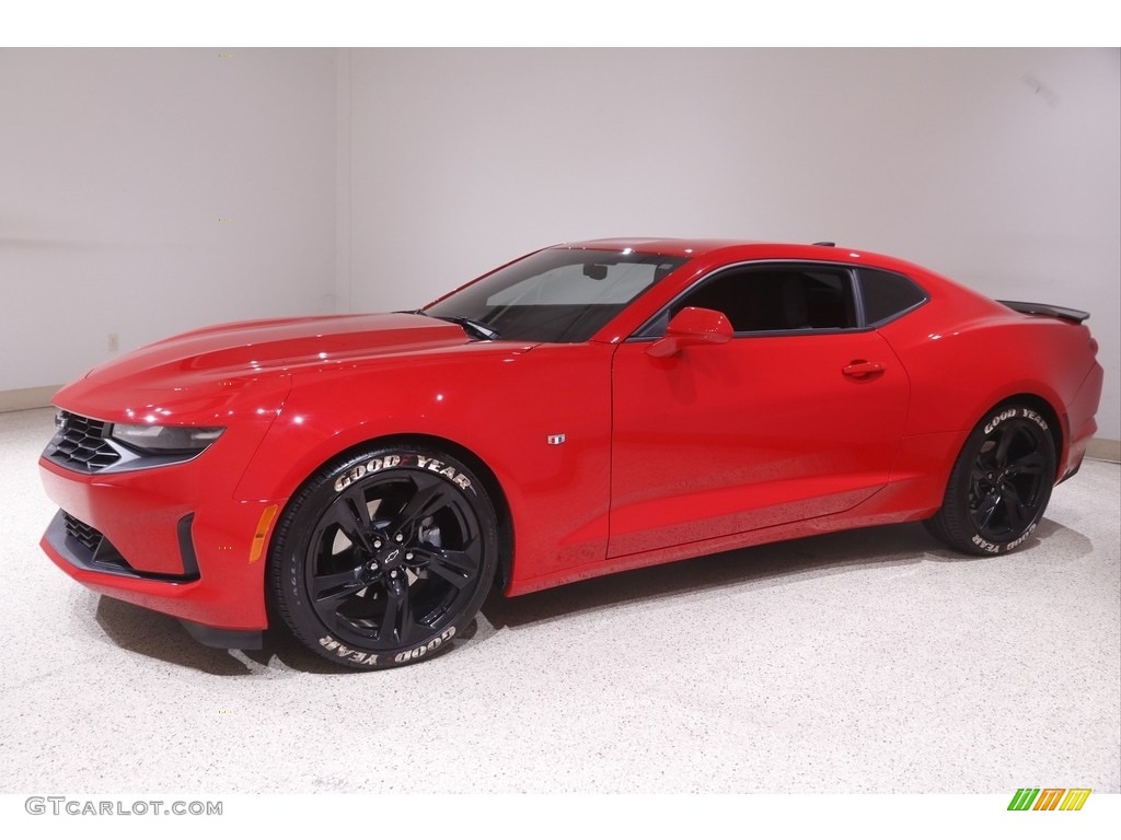 2020 Camaro LT Coupe - Red Hot / Jet Black photo #3