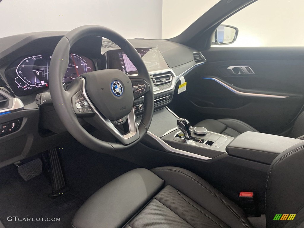 2022 3 Series 330e Sedan - Mineral White Metallic / Black photo #12