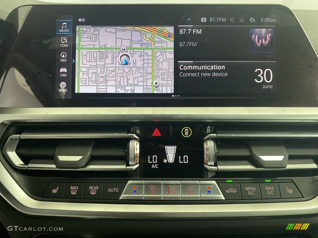 2022 3 Series 330e Sedan - Mineral White Metallic / Black photo #18