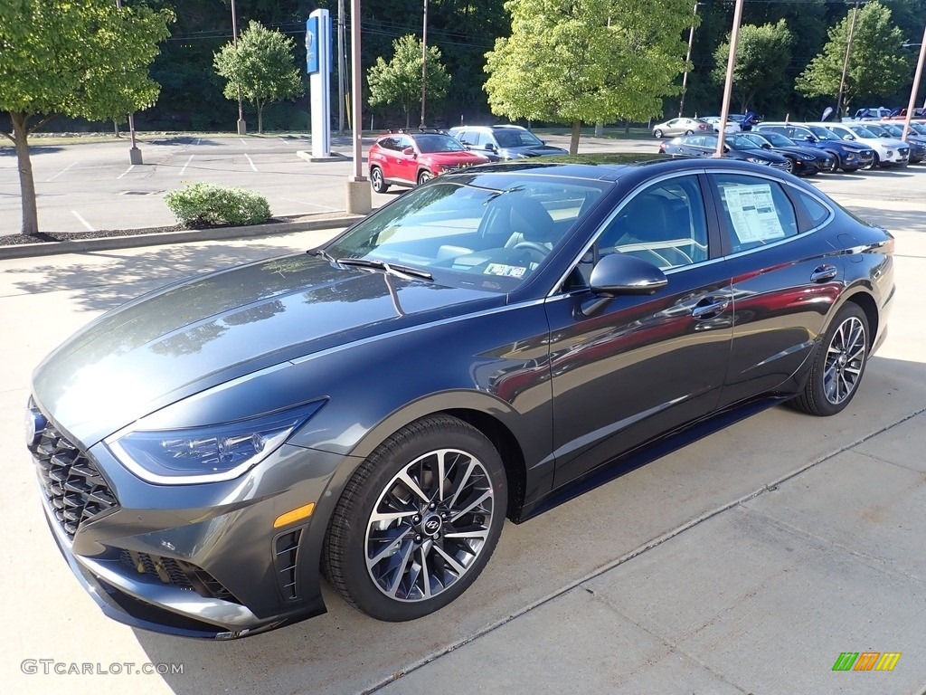 2022 Sonata Limited - Portofino Gray / Black photo #6