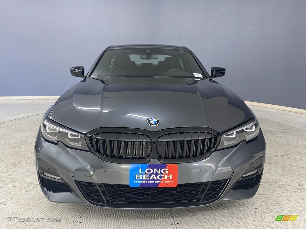 2022 3 Series 330i Sedan - Mineral Grey Metallic / Black photo #2