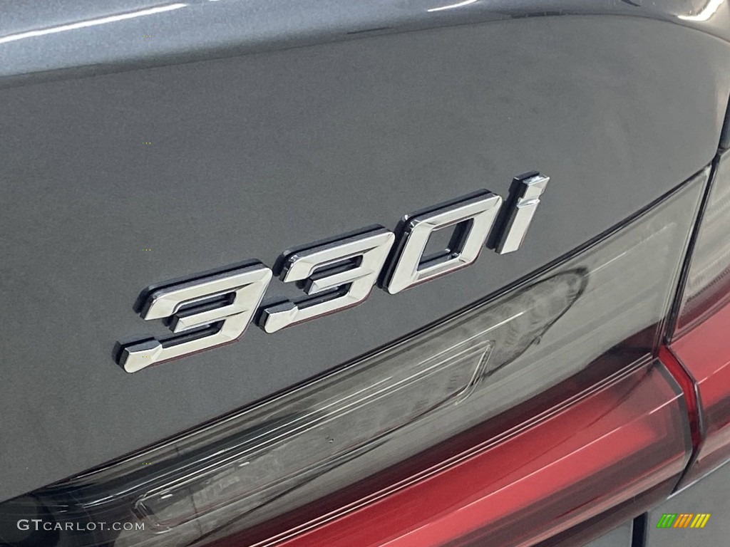 2022 3 Series 330i Sedan - Mineral Grey Metallic / Black photo #8