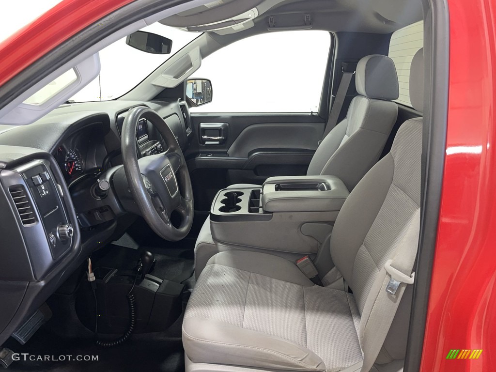 2015 Sierra 2500HD Regular Cab 4x4 - Fire Red / Jet Black/Dark Ash photo #9