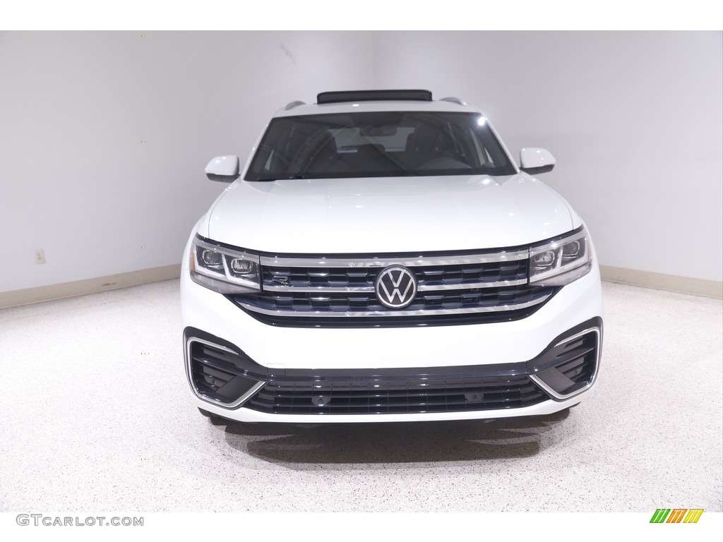 2020 Atlas Cross Sport SE R-Line 4Motion - Pure White / Titan Black photo #2