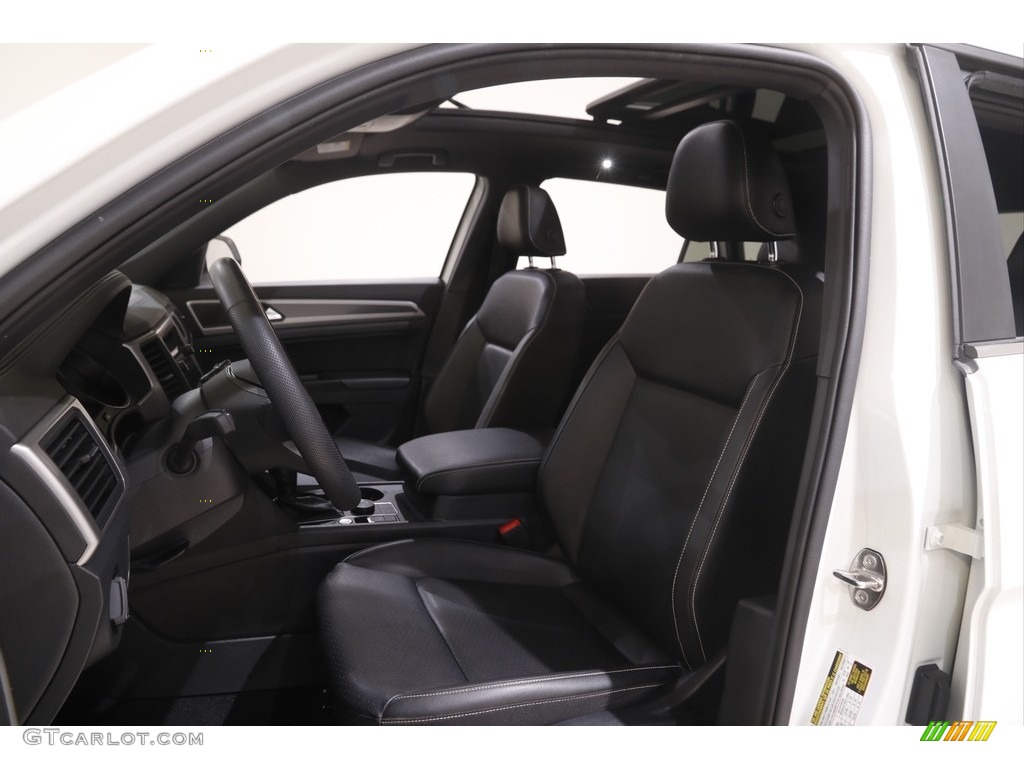 2020 Atlas Cross Sport SE R-Line 4Motion - Pure White / Titan Black photo #5