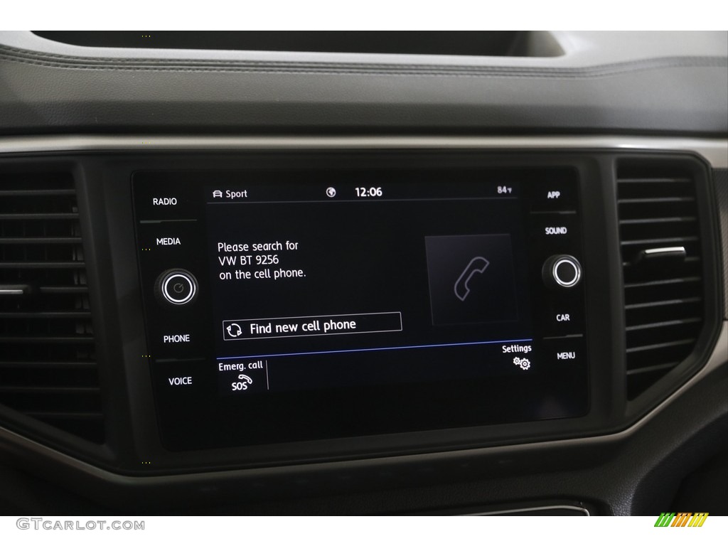 2020 Atlas Cross Sport SE R-Line 4Motion - Pure White / Titan Black photo #10