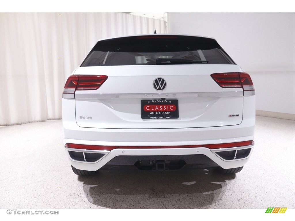 2020 Atlas Cross Sport SE R-Line 4Motion - Pure White / Titan Black photo #17