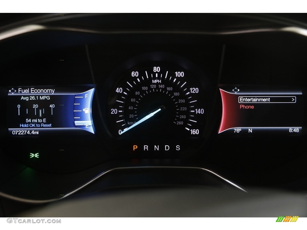 2018 Ford Fusion Titanium AWD Gauges Photos