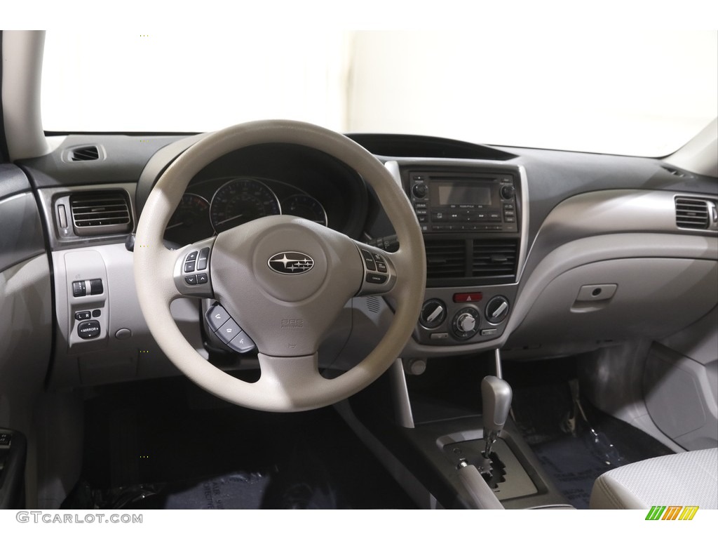 2013 Forester 2.5 X Premium - Sage Green Metallic / Platinum photo #6