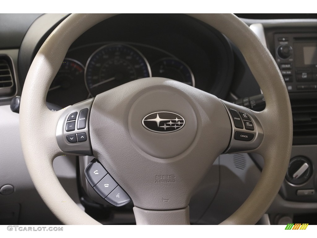 2013 Forester 2.5 X Premium - Sage Green Metallic / Platinum photo #7