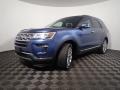2019 Blue Metallic Ford Explorer Limited 4WD  photo #9