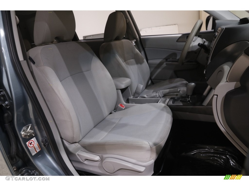 2013 Forester 2.5 X Premium - Sage Green Metallic / Platinum photo #14