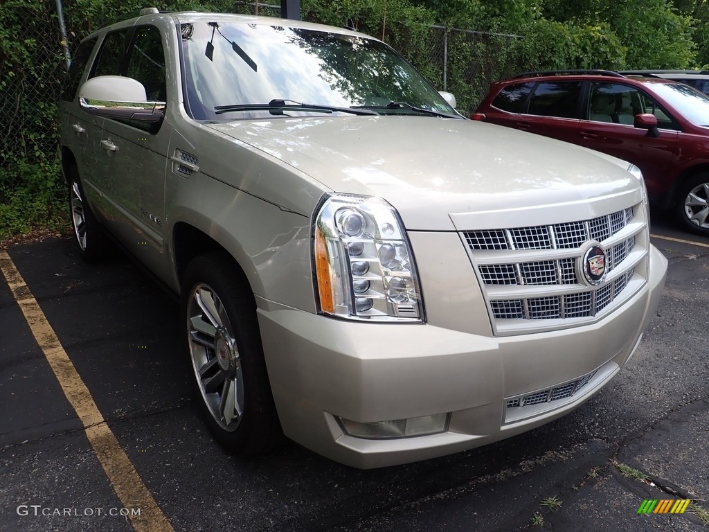 2014 Escalade Premium AWD - Silver Coast Metallic / Ebony/Ebony photo #4