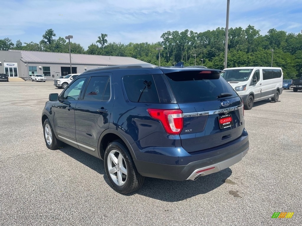 2017 Explorer XLT 4WD - Blue Jeans / Ebony Black photo #6